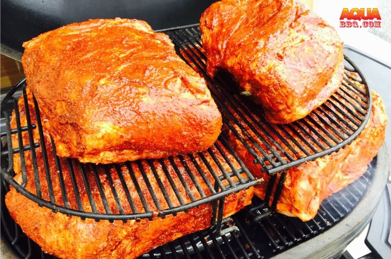 Primo Smoked Pulled Pork Primo Grills & Smokers Aqua BBQ