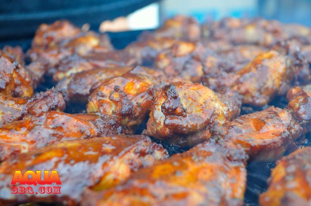 Primo BBQ Smoked Chicken Wings Primo Grills & Smokers AQUA BBQ