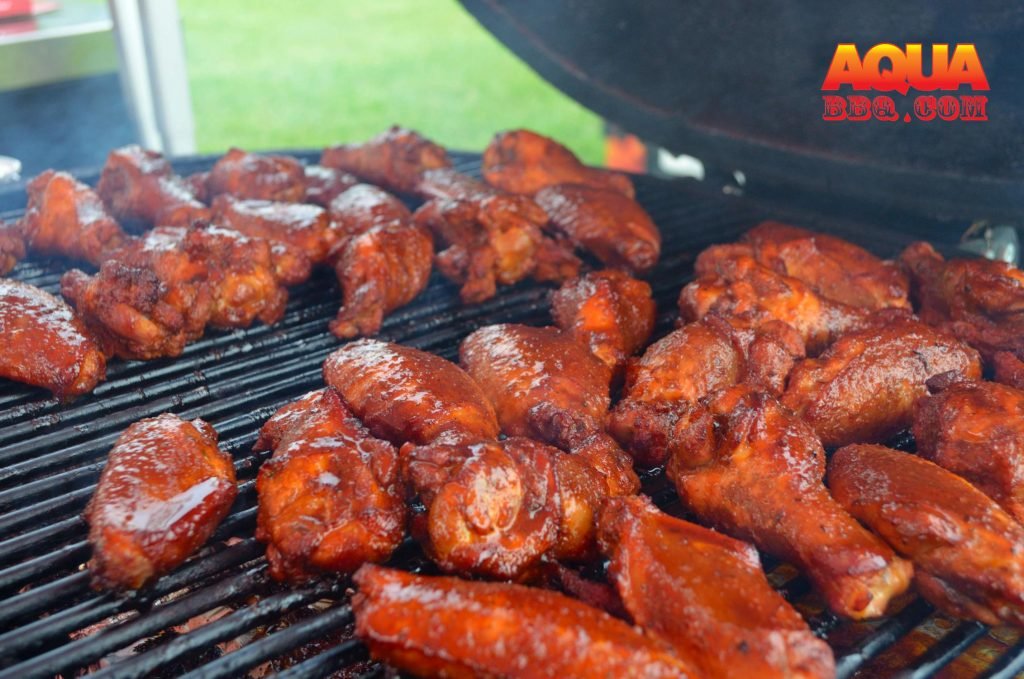 Smoked Chicken Wings on a Primo Smoker Primo Grills & Smokers AQUA BBQ