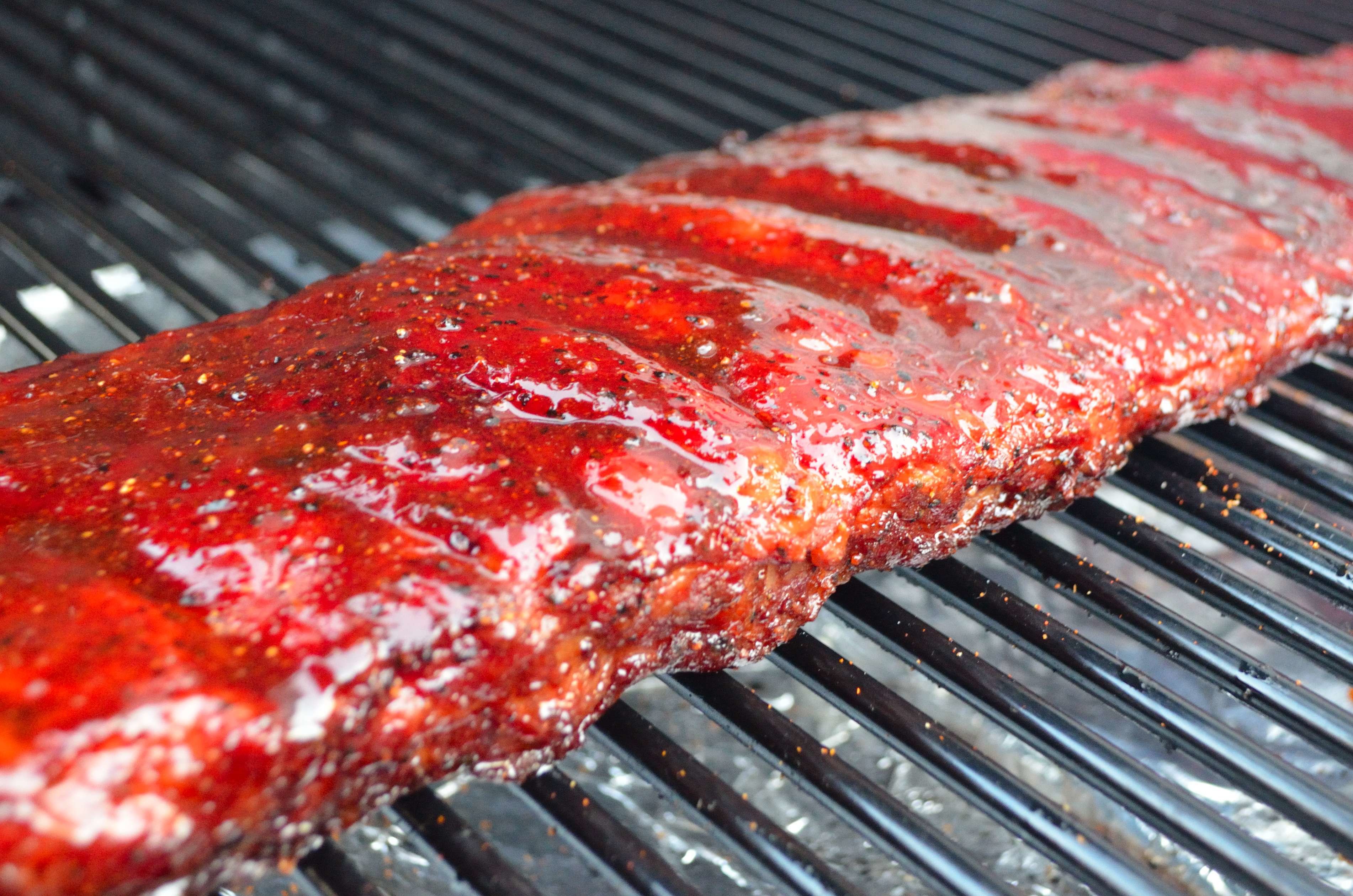 Primo Barbecue Glazed Ribs Primo Grills & Smokers AQUA BBQ