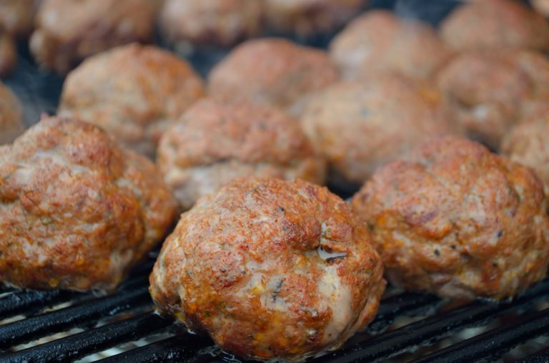 Primo Smoked Bbq Meatballs Primo Grills And Smokers Aqua Bbq