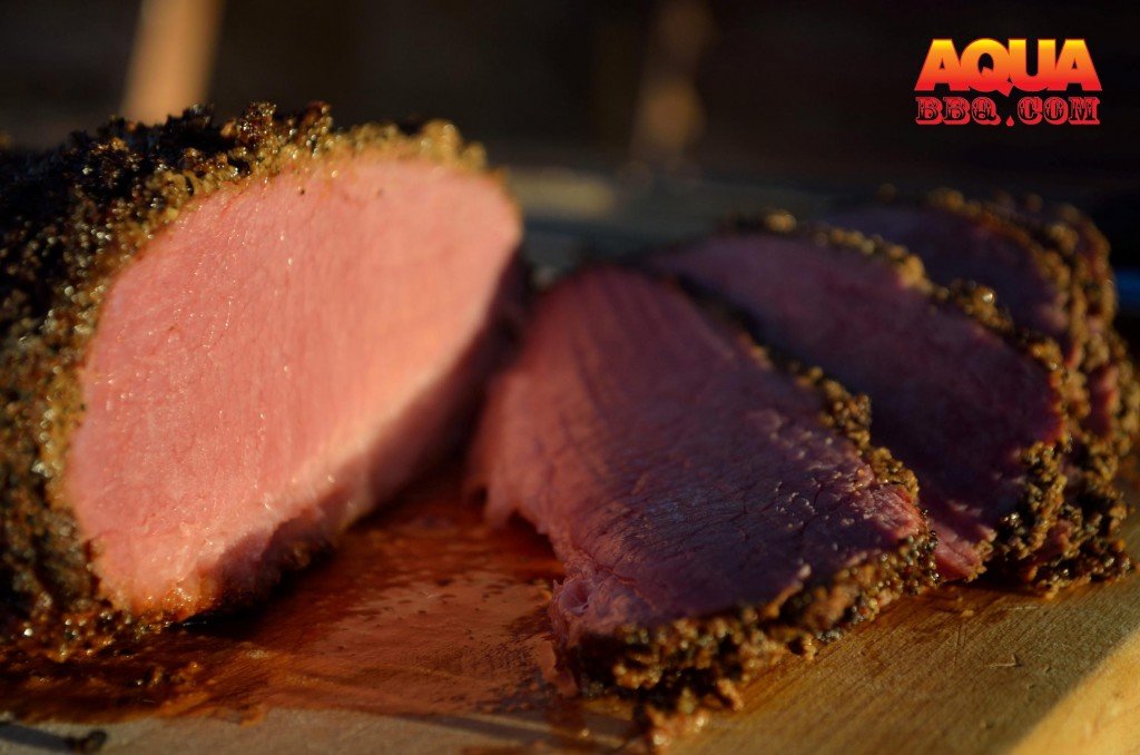 Let it rest for a few minutes and slice to enjoy while hot!  This beats boiled corn beef any day.