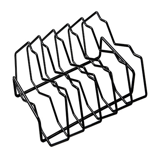 A rib rack with five slots