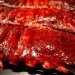 St. Louis style smoked spare ribs